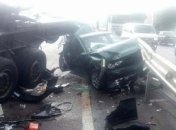 На трассе Киев-Чоп произошло масштабное ДТП (Фото)