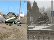 Техника оккупантов становится металлоломом