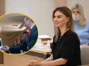 Алина Кабаева и Владимир Путин