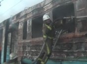 Вагон электрички дотла сгорел в Харькове