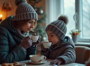 Женщина с ребенком не могут согреться в доме