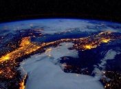 Ученый опубликовал снимок ночной Земли с космоса