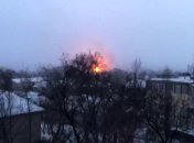 Момент вибуху потрапив на відео