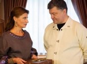 Что Петр Порошенко получил в подарок от жены?