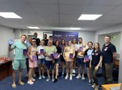 Учасники тренінгу з домедичної допомоги