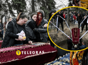 28 марта семью похоронили в Запорожье