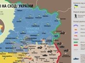 Карта АТО на Востоке Украины (2 октября)