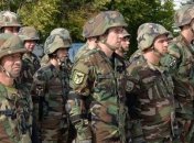 На военные учения "Rapid Trident" прибыли военные из Молдовы