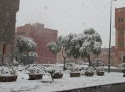 В Марокко впервые за 50 лет прошел снег