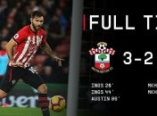 Саутгемптон остановил Арсенал, обыграв со счетом 3:2