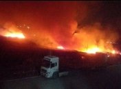 Атака БПЛА на конвой возле Абу-Камаль