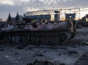 Уничтоженная техника врага возле Харькова