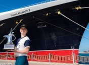 Свитолина посетила океанский лайнер Queen Elizabeth 2