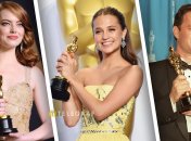 Эмма Стоун, Алисия Викандер и Том Хэнкс имеют "Оскары"