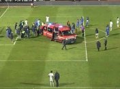 Российский вратарь отправил футболиста "Порту" в больницу (видео)