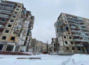 Багатоповерхівка після того, як розібрали завали