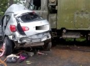 На Тернопольщине с участием военного грузовика произошло ДТП: двое погибших 