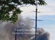 Пожар в Николаеве