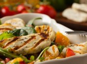 Салат із мандаринами та вершковим сиром