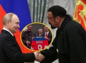 Владимир Путин и Стивен Сигал