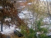 Циклон из Скандинавии стал причиной снегопада на Харьковщине