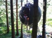 Висячая палатка для комфортного пребывания в лесу (Фото)