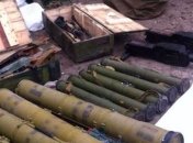 СБУ обнаружила один из крупнейших тайников боеприпасов за все время АТО