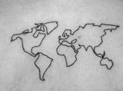 Тату в лучших традициях минимализма (Фото)