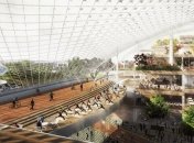 Проект нового футуристического офиса Google (Фото, Видео)