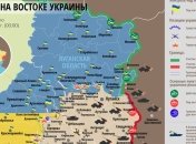 Карта АТО на востоке Украины (30 августа)