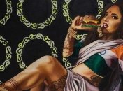 Невероятный пин-ап арт на индийский манер (Фото)