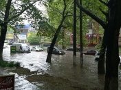 Авто поплыли: Херсон "утонул" после проливного дождя (Фото и видео)