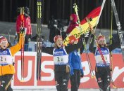 Германия выиграла женскую эстафету на ЧМ по биатлону в Контиолахти