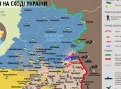 Карта ситуации на Востоке Украины по состоянию на 27 августа