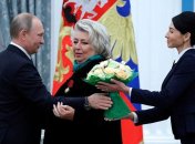 Татьяна Тарасова и Владимир Путин