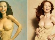 Джулианна Мур в образе героинь знаменитых картин (Фото)