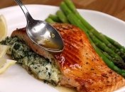 Рецепт дня: красная рыба со сливочной начинкой