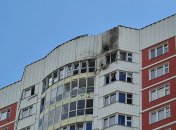 Дрон якобы врезался в 25-этажный дом в Москве