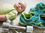 Mama beauty: фитнес-упражнения вместе с малышом (видео)