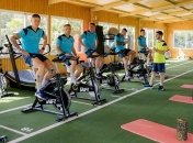 Сборная Украины готовится к играм в Испании