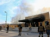 СМИ: У посольства США в Багдаде упали три ракеты "Катюша"