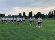 Футболисты "Зари" готовятся к игре