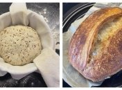 Хлеб на закваске без замеса