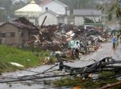 Недалеко от Токио сошел первый оползень (Видео)