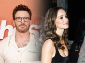 Крис Эванс пришел со своей девушкой на премьеру фильма "Призрак"