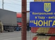 На КПВВ "Чонгар" накапливается транспорт