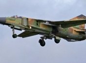 Крушение сирийского самолета МиГ-23 (Видео)