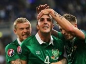 Джон О'Ши отметил юбилейный матч за сборную голом в ворота Германии