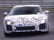 Audi R8 V10 поймали во время тестов (Видео)