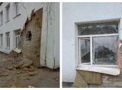 Снаряд пробил стенку толщиной в четыре кирпича